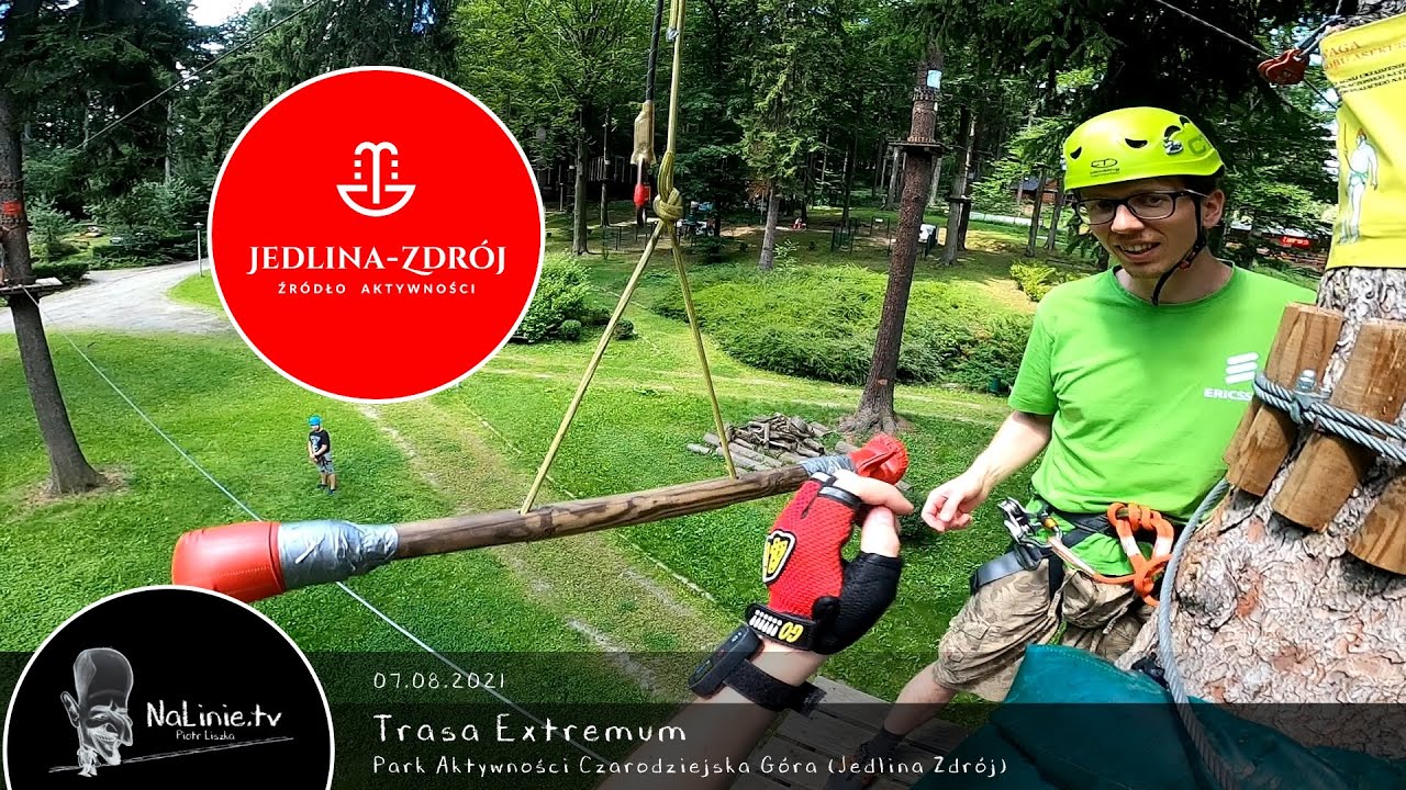 Park Linowy 137 - Park Aktywności Czarodziejska Góra - Trasa Extremum 07.08.2021