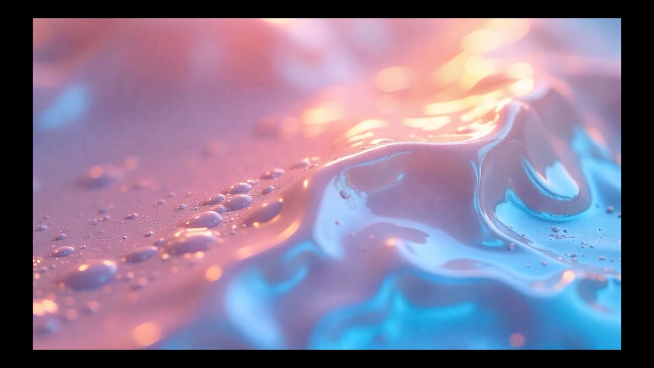 Beautiful Color 🌊 Wave 🌊 Background Ambience 🌊 Soothing Relaxing 3.5hr Loop 🌊 Party Chill Vibes