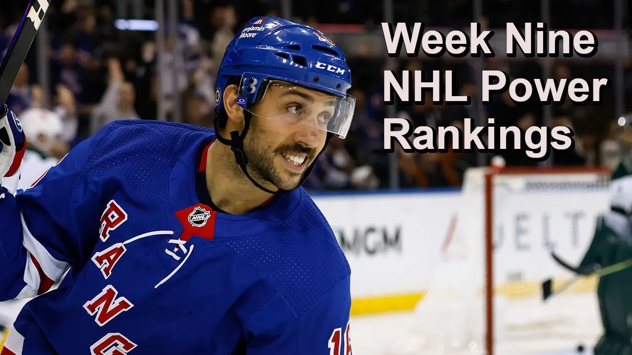 NHL Power Rankings, December 6th 2025 Edition
