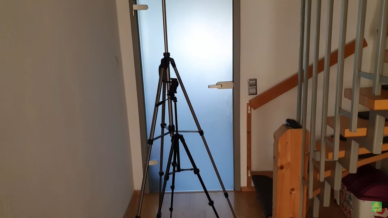 Cullmann Alpha 2800 mobile Stativ 184, 5 cm hoch inklusive Smartphone Halterung nur 1,3kg