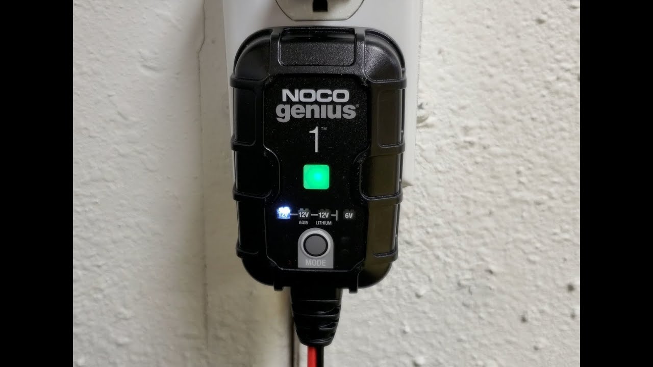 Зарядное/поддерживающее устройство NOCO Genius 1, 1 А. Эксплуатация и первые впечатления.
