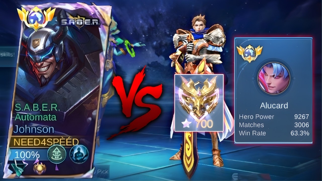 Global Johnson vs Former Global Alucard (9k MMR): The Ultimate Clash of High Speed Legends