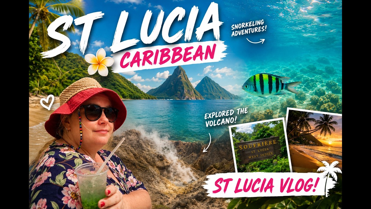 Saint Lucia Paradise 🇱🇨 | The Caribbean Trip You NEED to See!