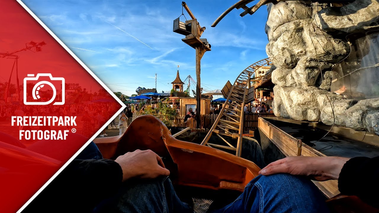 Höllenblitz - Renoldi und Ottens - Rheinkirmes Düsseldorf 2022 - Onride - POV - 4k