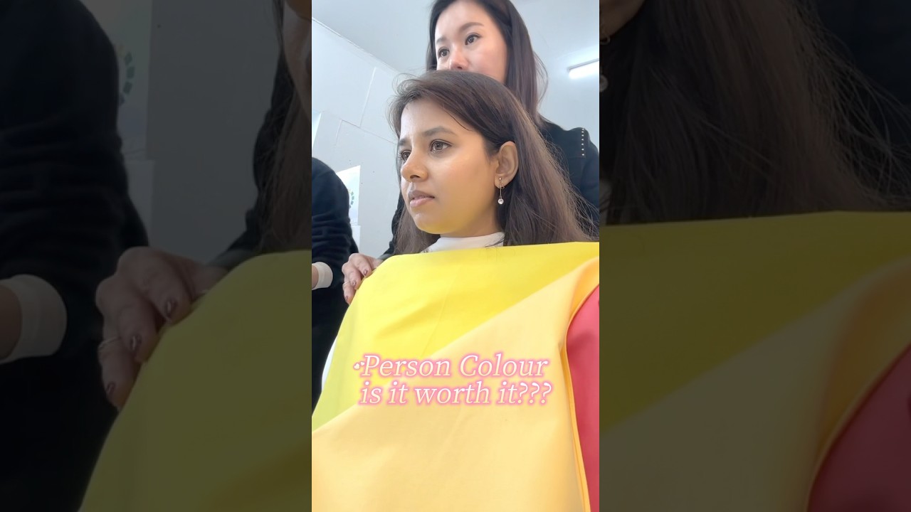Korean Trend | Kpop Idol Stylist did my Personal Colour 💕 #fashion #korea #vlog #youtubeshorts