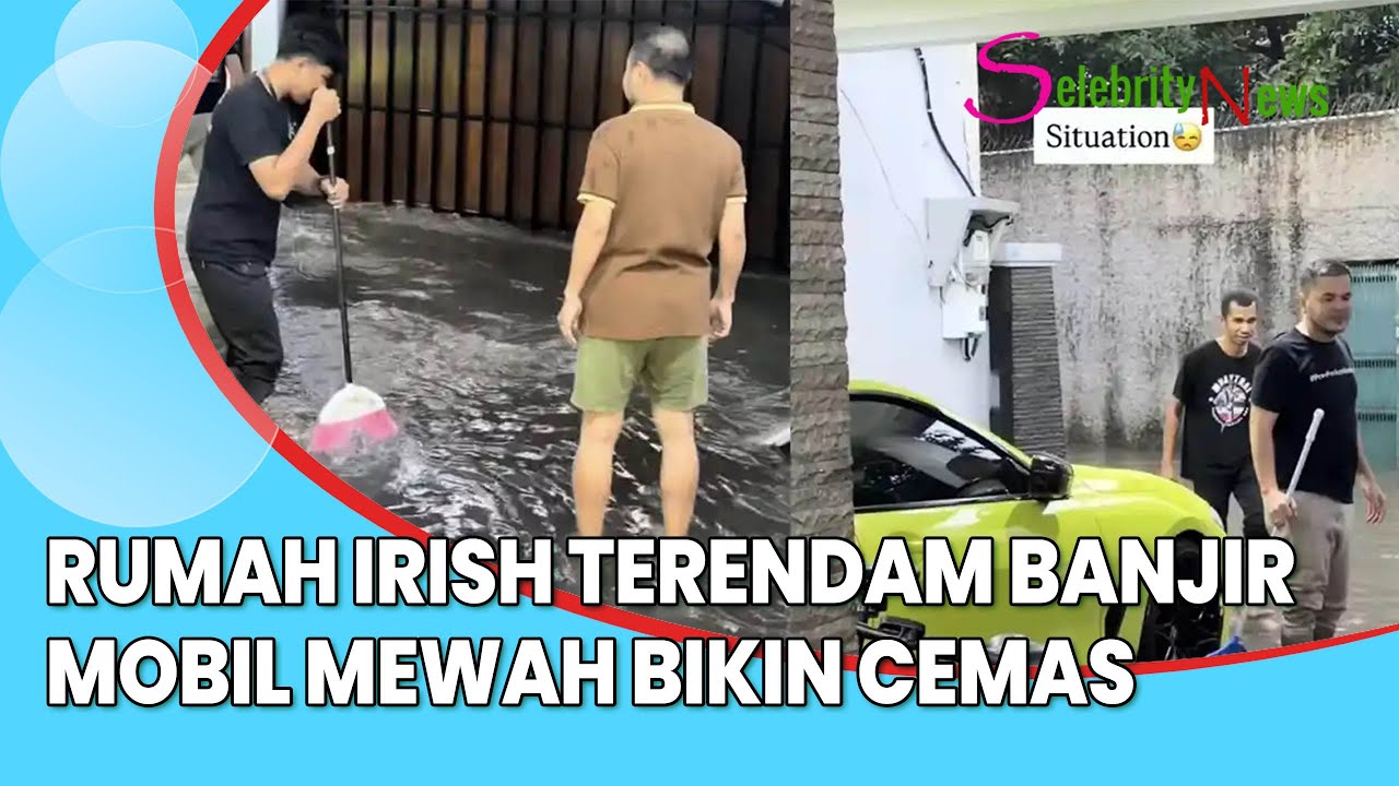 Rumah Irish Bella Terendam Banjir, Nasib Mobil Mewah Milik Haldy Sabri Bikin Cemas