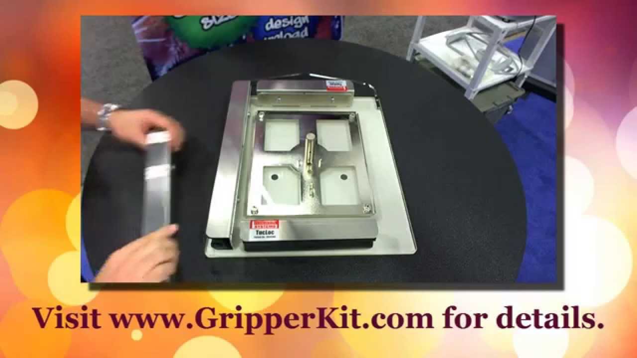 Installing Gripper Kit on Brother GT-3 Adult Platen (14