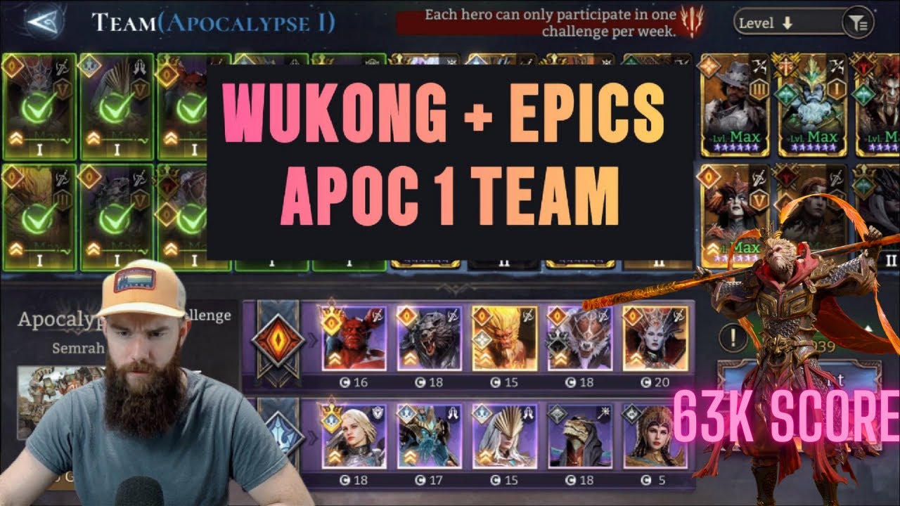 Wukong + EPICS Semrah APOC 1 Team | Shocked at how well this worked... | Watcher of Realms