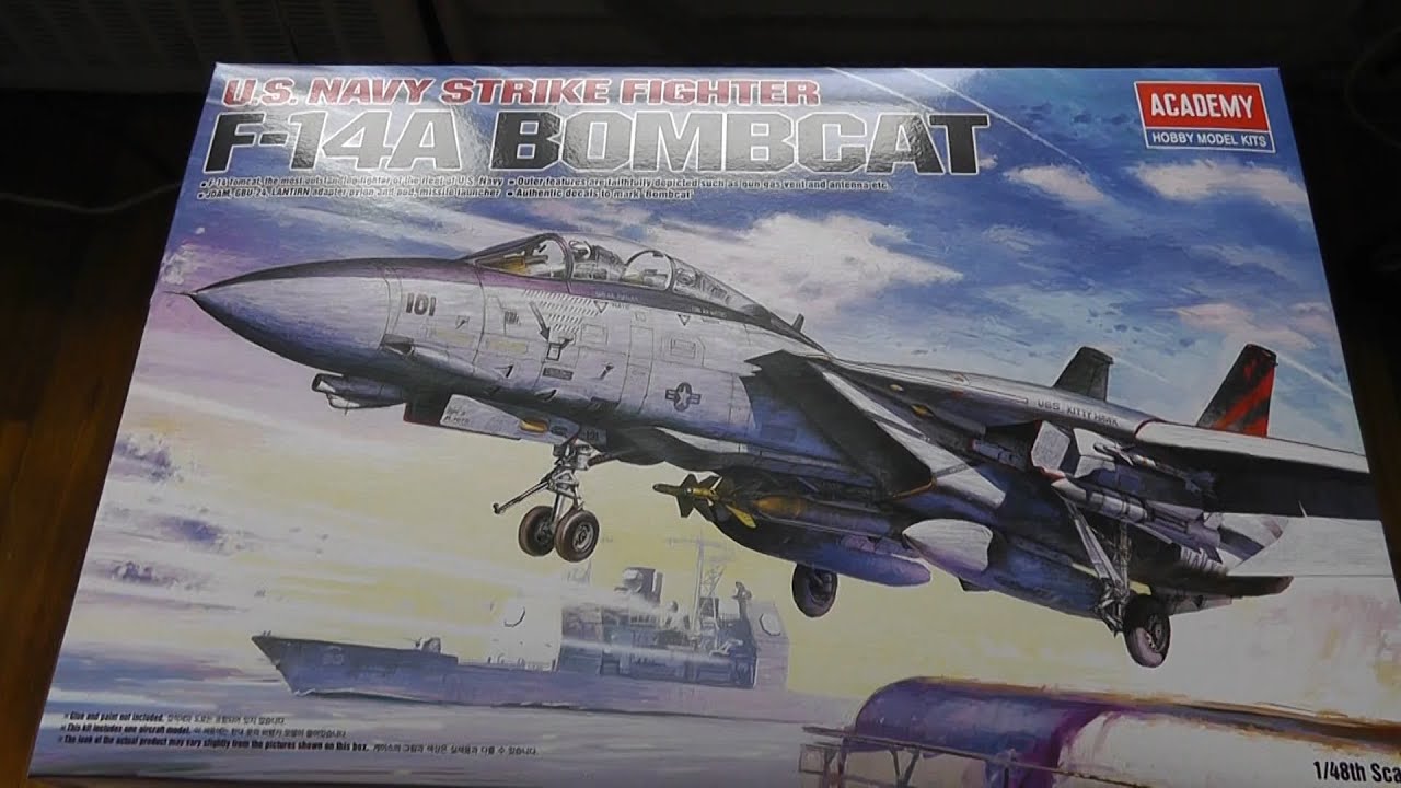 Academy 1/48 F-14A Bombcat