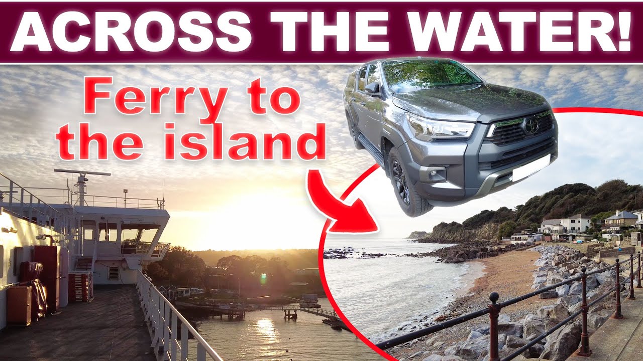 Ferry to the ISLE OF WIGHT'S Hidden Cove You Can't Reach By Car!