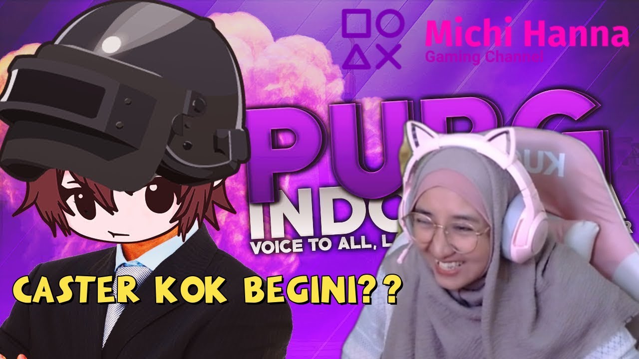 Lucu Banget! REACT Milyhya PUBG Indonesia - Voice to All, Lagu Random, Jadi Caster.