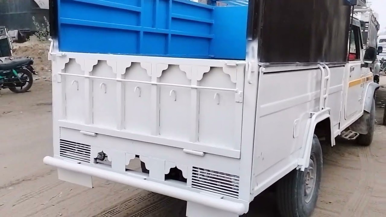 #New#bolero#pickup#body#workshop#2024#budania##workshop#welding#nohar#8561878132