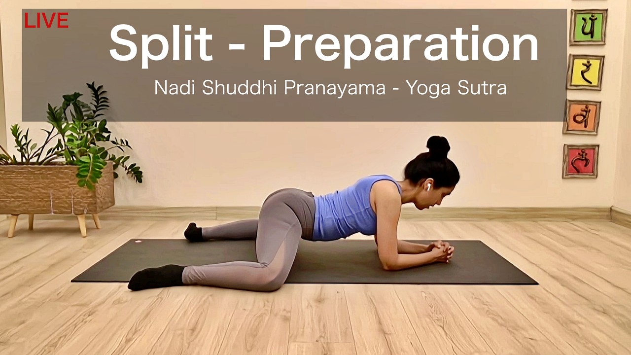 Split Prep - Nadi Shuddhi Pranayama | 9 Feb | Patanjali Yoga Sutra | Yogbela