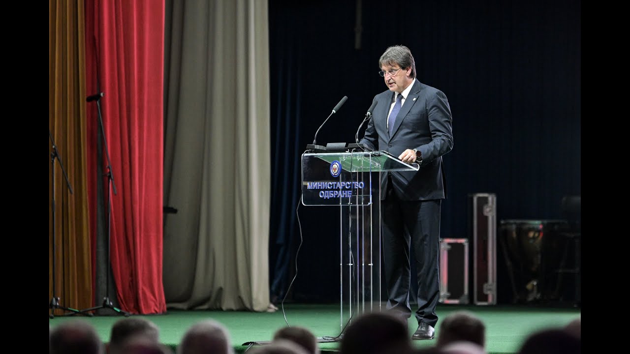 Ministar odbrane Bratislav Ga&scaron;ić | Svečanost povodom 70 godina Vojne policije