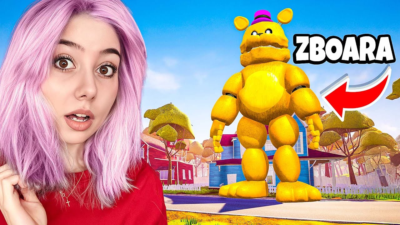 Noul vecin FREDBEAR poate ZBURA acum...