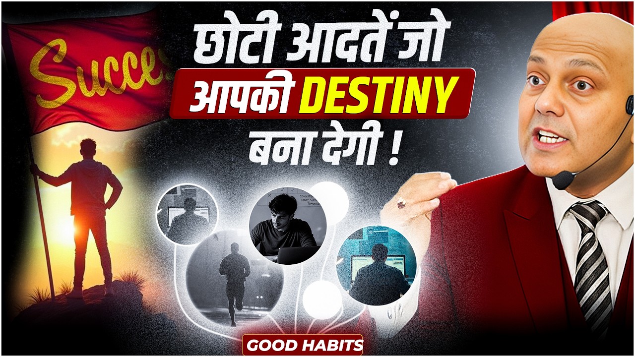 छोटी आदतें जो आपकी Destiny बना देगी! | Harshvardhan Jain