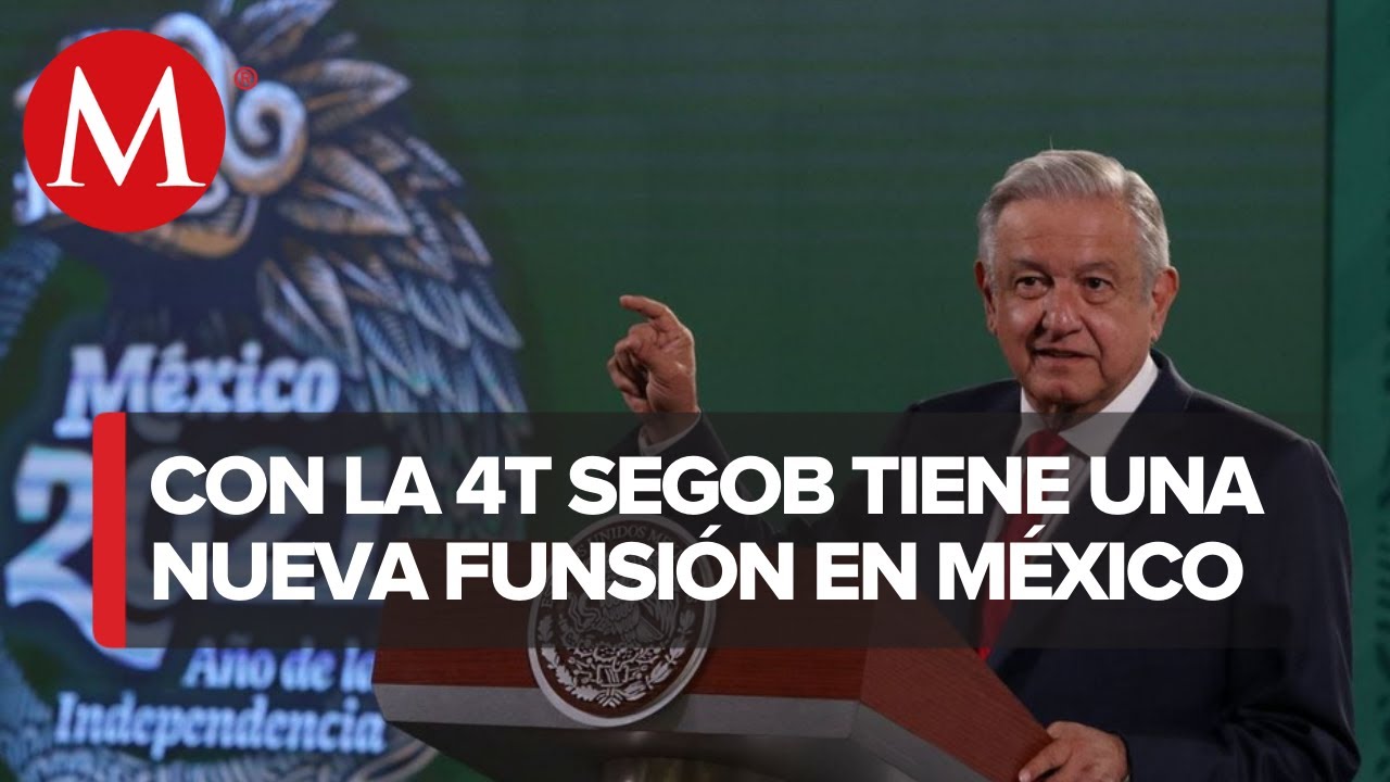 Segob ya no es la secretar&iacute;a de la represi&oacute;n y el autoritarismo: AMLO