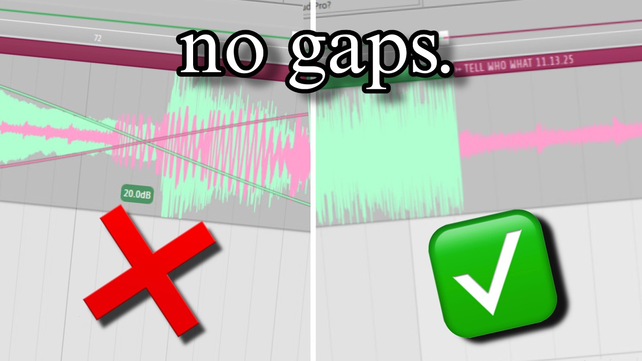 how i made my album transitions