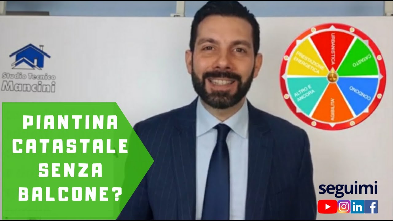 Piantina Catastale senza Balcone o senza finestre?