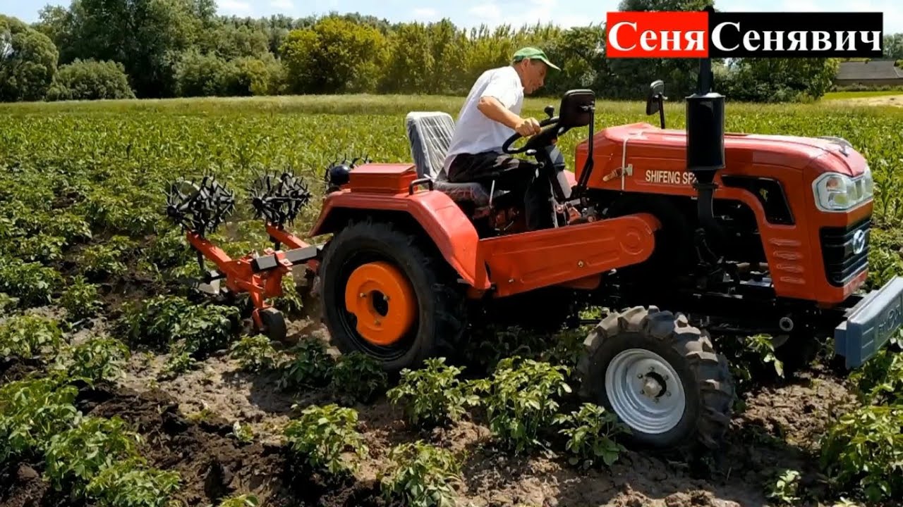 Трактор шифенг 240, отзыв после года эксплуатации, год после покупки, год работы в 20 минутах видео