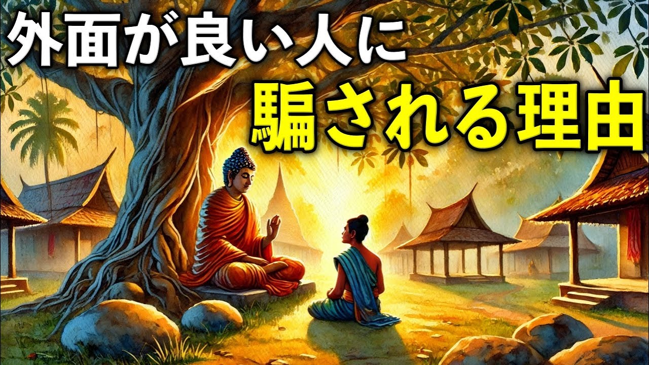 外面が良い人に騙される理由【ブッダの教え】