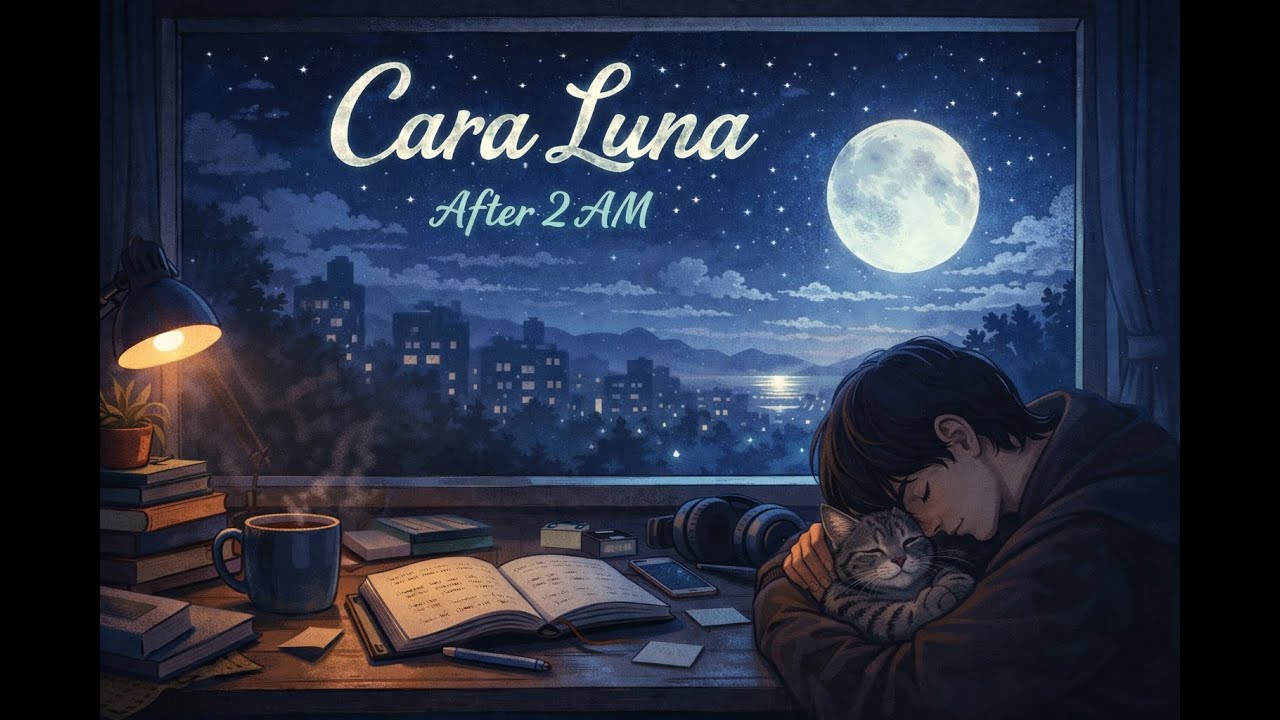 After 2 AM 🌙 Cozy Late Night Lofi for Study / Relax / Sleep | Lofi Cara Luna