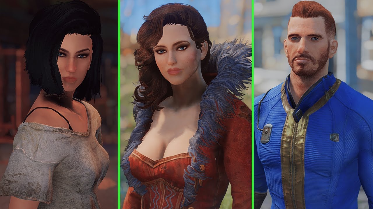 FALLOUT 4 COOL COMPANION MODS PACK - The 5 New Voiced Companions Mods