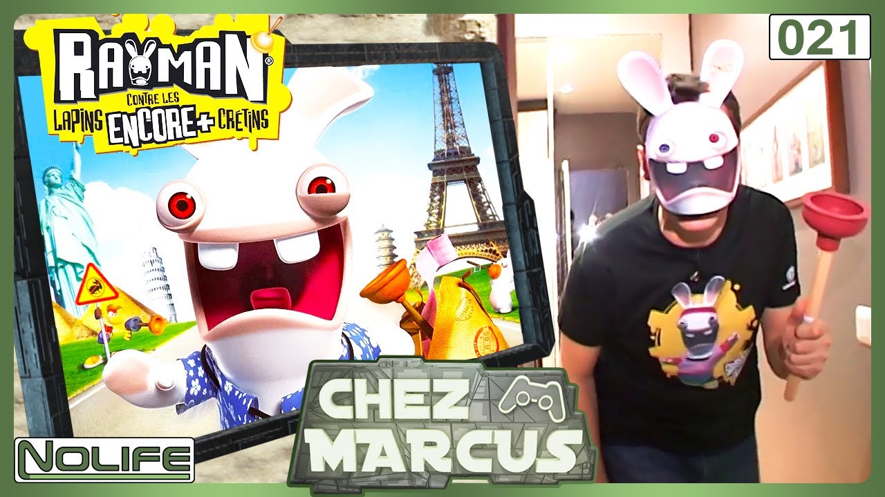 Chez Marcus n°021 : Rayman contre les Lapins ENCORE + Crétins