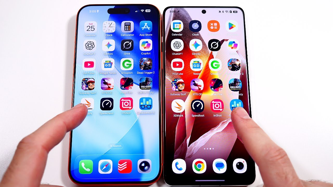 iPhone 17 Pro Max vs OnePlus 13 Speed Test