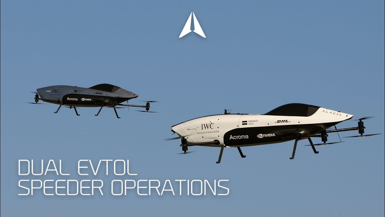 eVTOL Dual Flight Operations Begin | Alauda Aeronautics Taking Flight