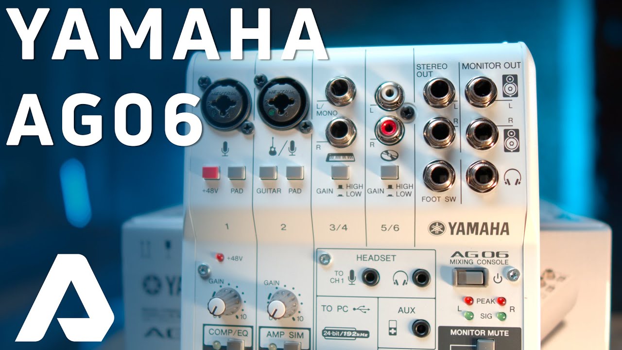 Yamaha AG06 | Alfasoni