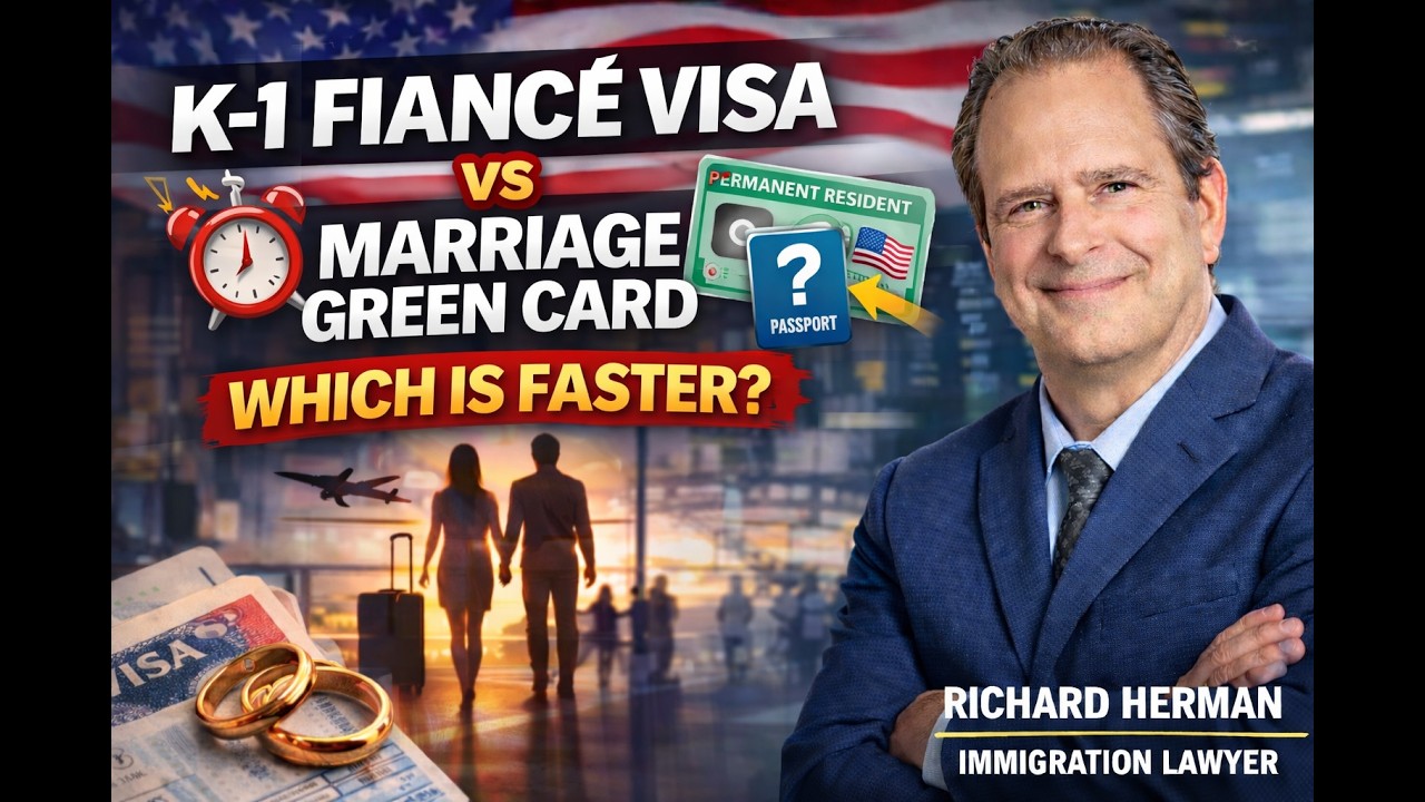 K-1 Fiancé Visa vs Marriage Green Card: Which Is ACTUALLY Faster?