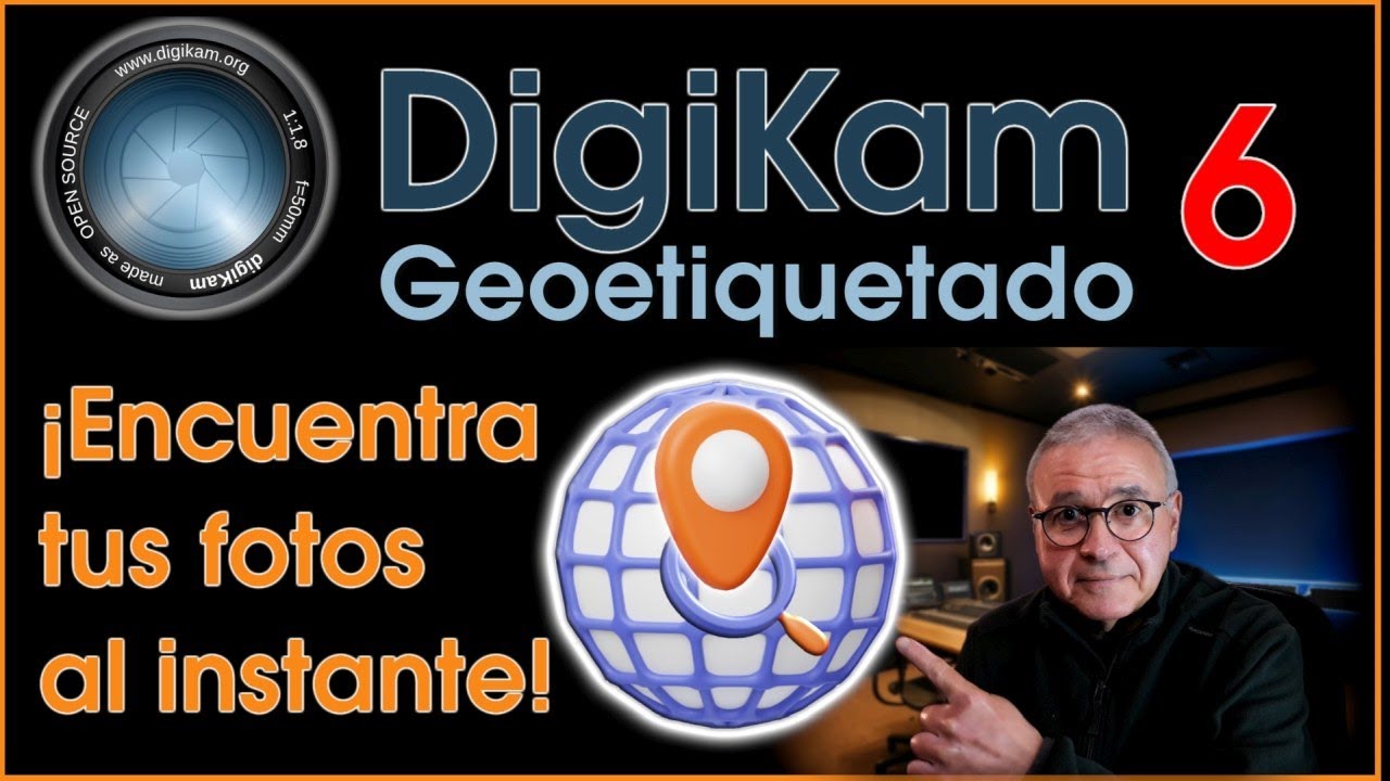 📍 Cómo GEOETIQUETAR fotos GRATIS con DigiKam y por qué deberías hacerlo.