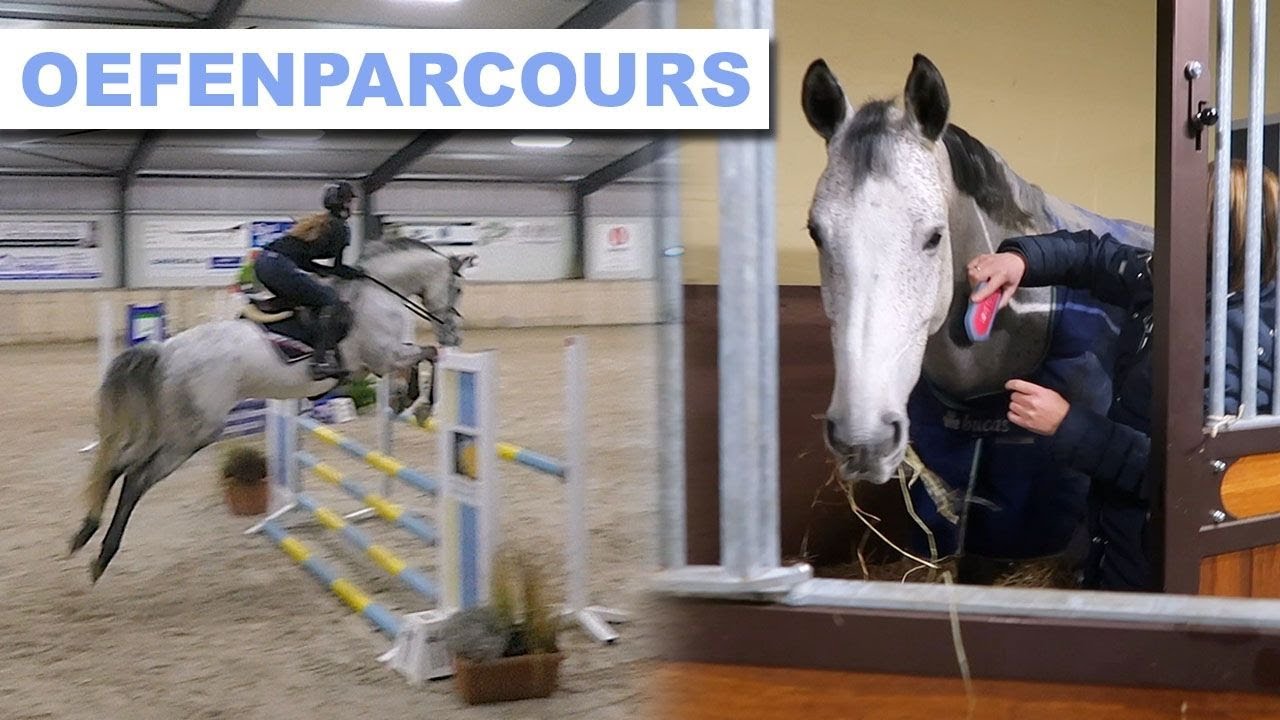 OEFENPARCOURS Voornruiters & NIEUWE STAL! - #116 Romy van der Linden