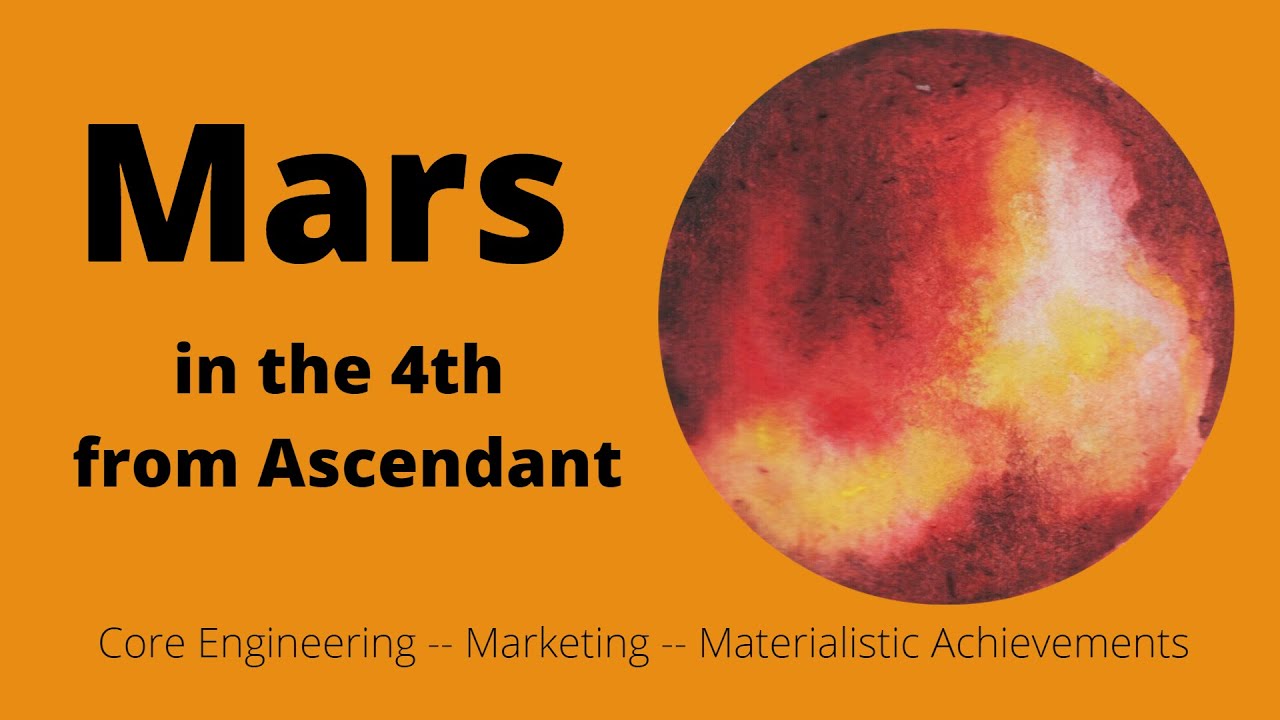 Class - 152 //Mars in the 4th house from Ascendant