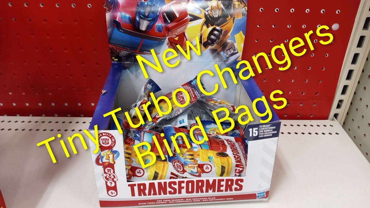 Opening 4 bags of the Newest Tiny Turbo Changers 