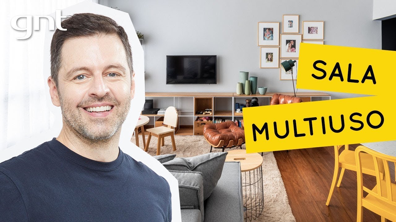 Ideias de decoração para uma sala multiuso | Antes e depois | Maurício Arruda