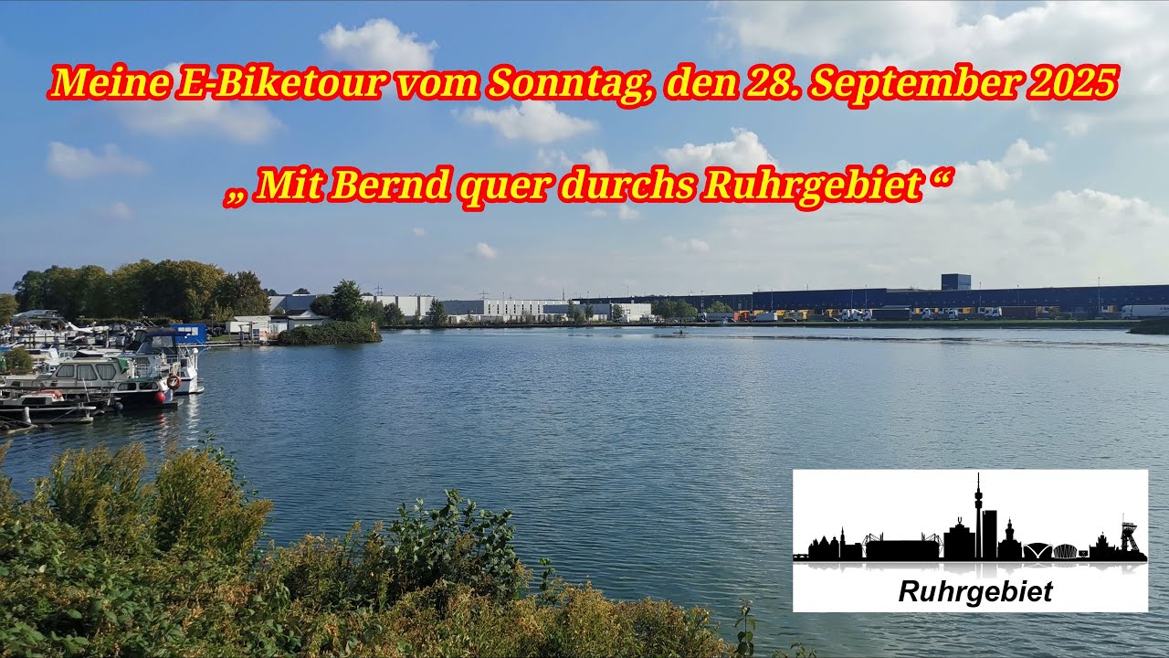 28.09.2025 – E-Biketour „ Mit Bernd quer durch das Ruhrgebiet “