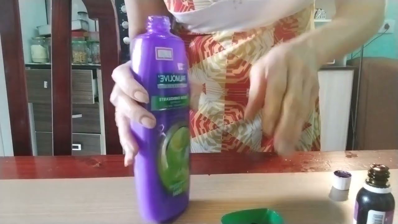Como fazer shampoo matizador caseiro para cabelos... simples e fácil 👏