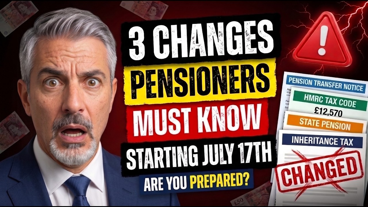 3 HORRIBLE Changes Hitting UK Pensioners From 17th July &mdash; Nobody Is Warning You