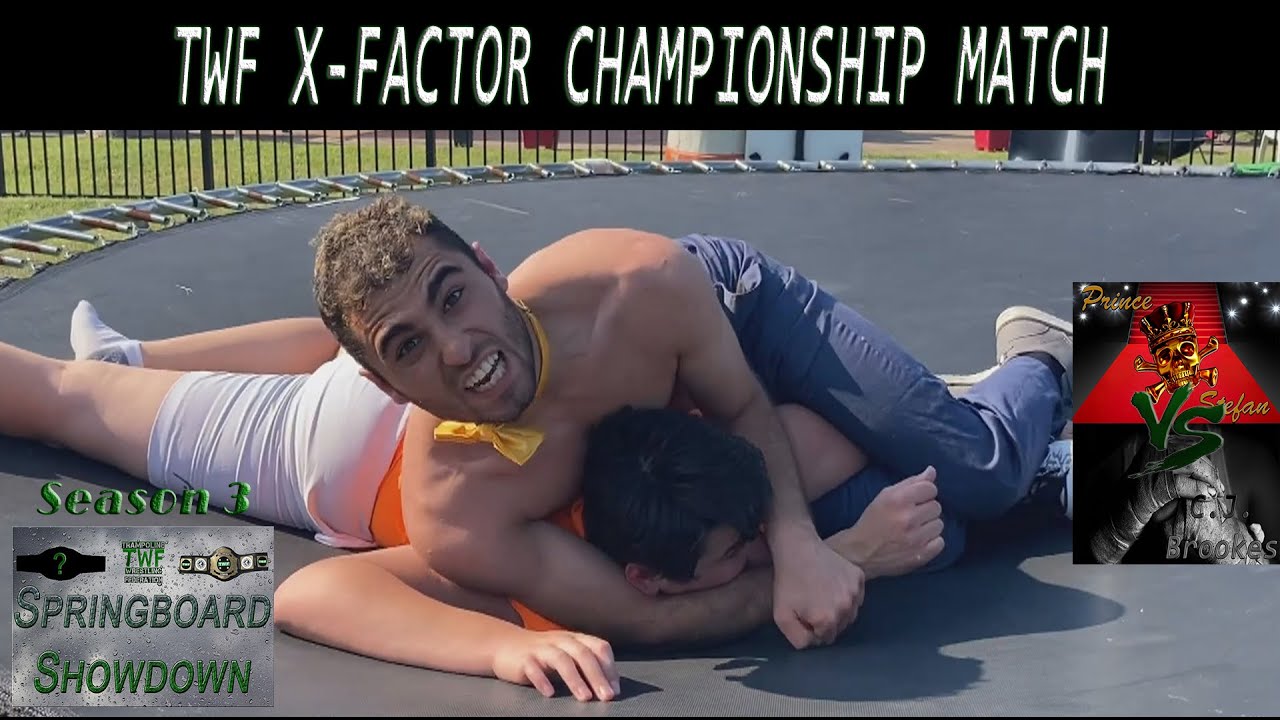 (TWF PPV #4) NEW TITLE! Prince Stefan v.s. CJ Brookes! X-FACTOR Championship @ SPRINGBOARD SHOWDOWN!