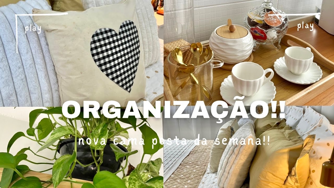 DECORAÇÃO NOVA TROQUEI TODO O FORRO DE CAMA/+LIMPEZA NO QUARTO 🌸💕