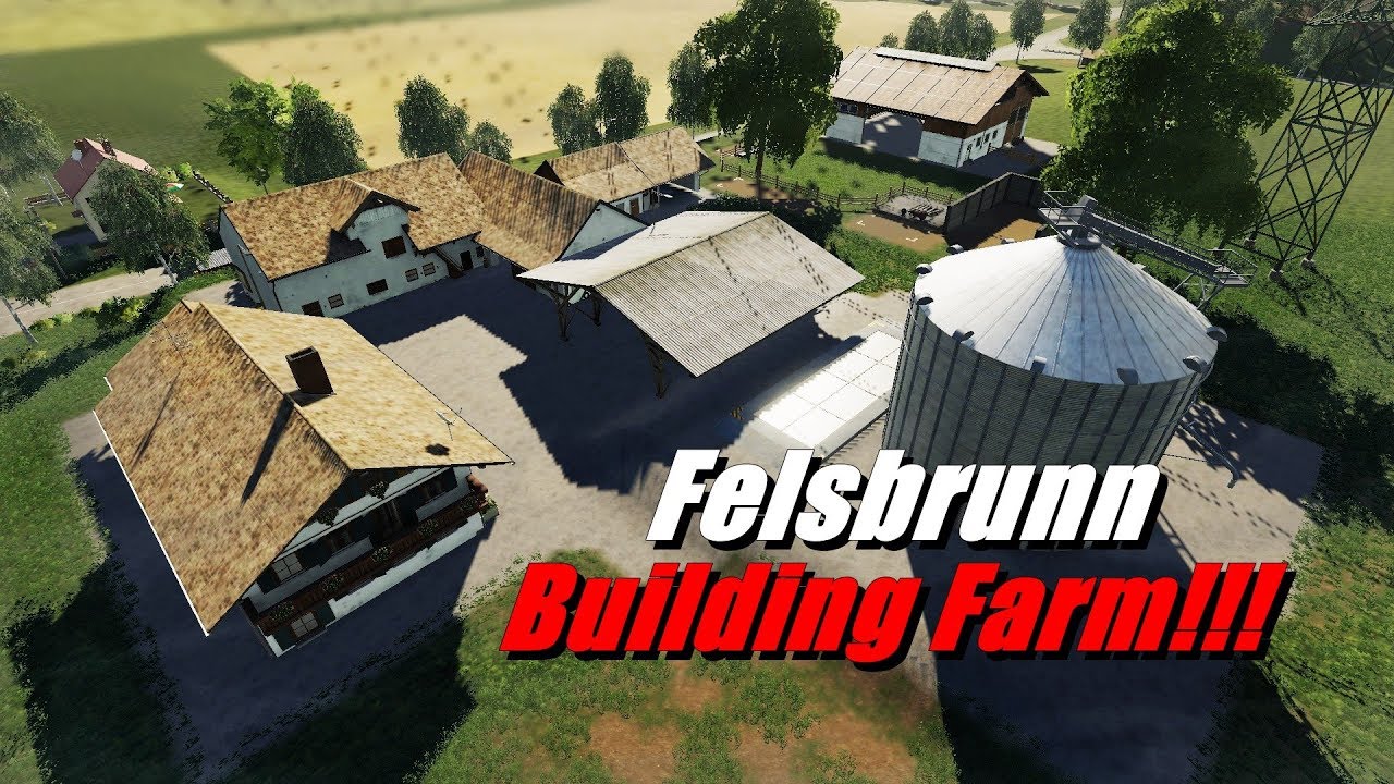FS19 Building a new Farm! [TIMELAPSE]