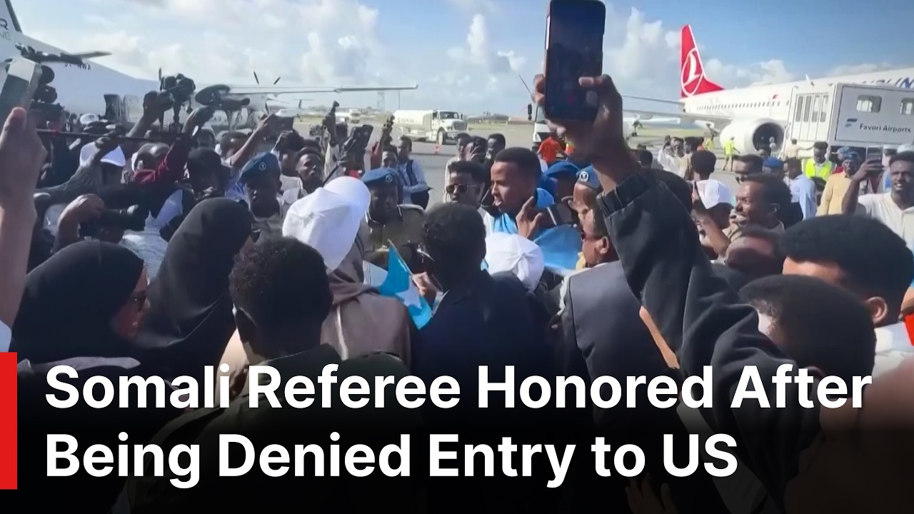 Somali Referee Honored After Being Denied Entry to United States | AC1S