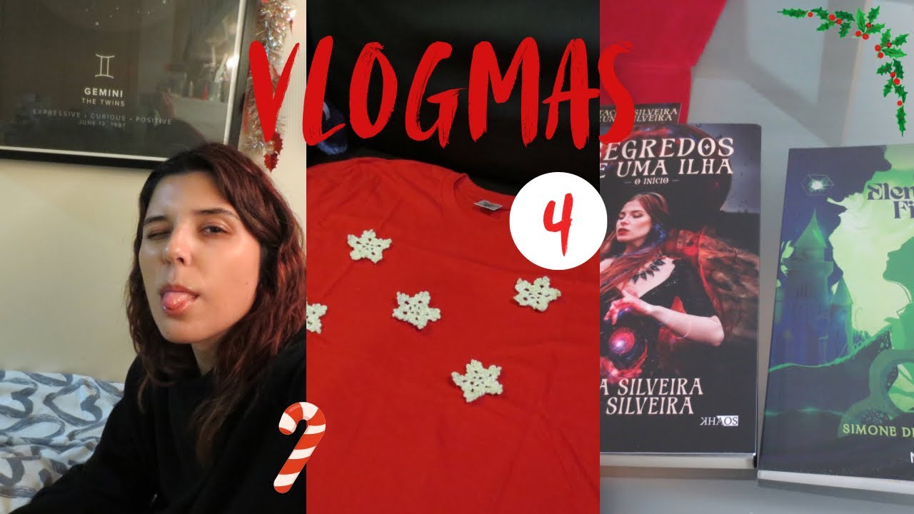 VLOGMAS #4: já temos 2 camisolas de natal prontas!!!