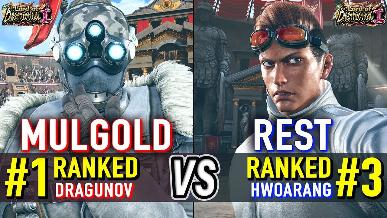 T8 🔥 MULGOLD (#1 Ranked Dragunov) vs REST (#3 Ranked Hwoarang) 🔥 Tekken 8 High Level Gameplay