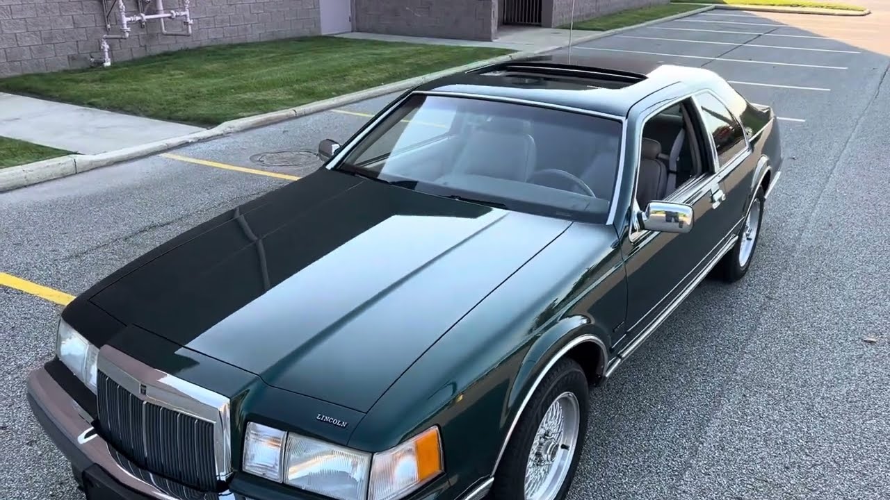 1992 Lincoln VII LSC V8, 28,000 miles