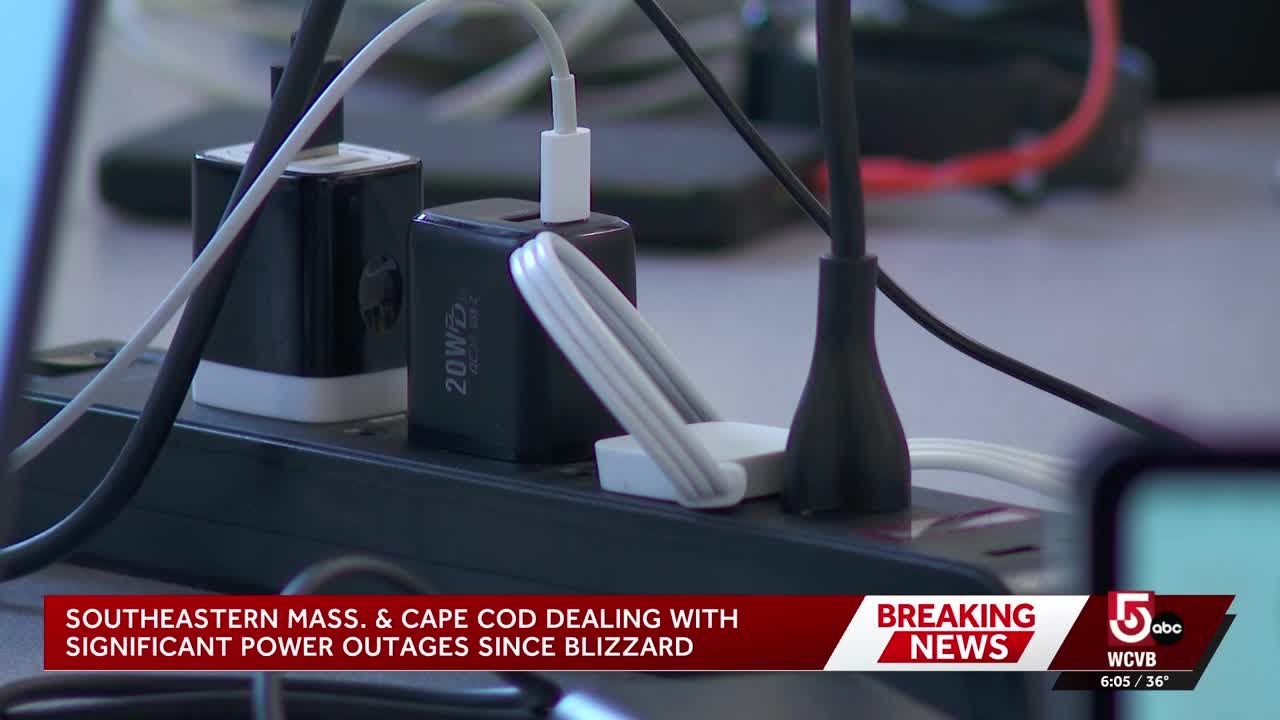 Cape Cod still dealing with significant power outages after blizzard