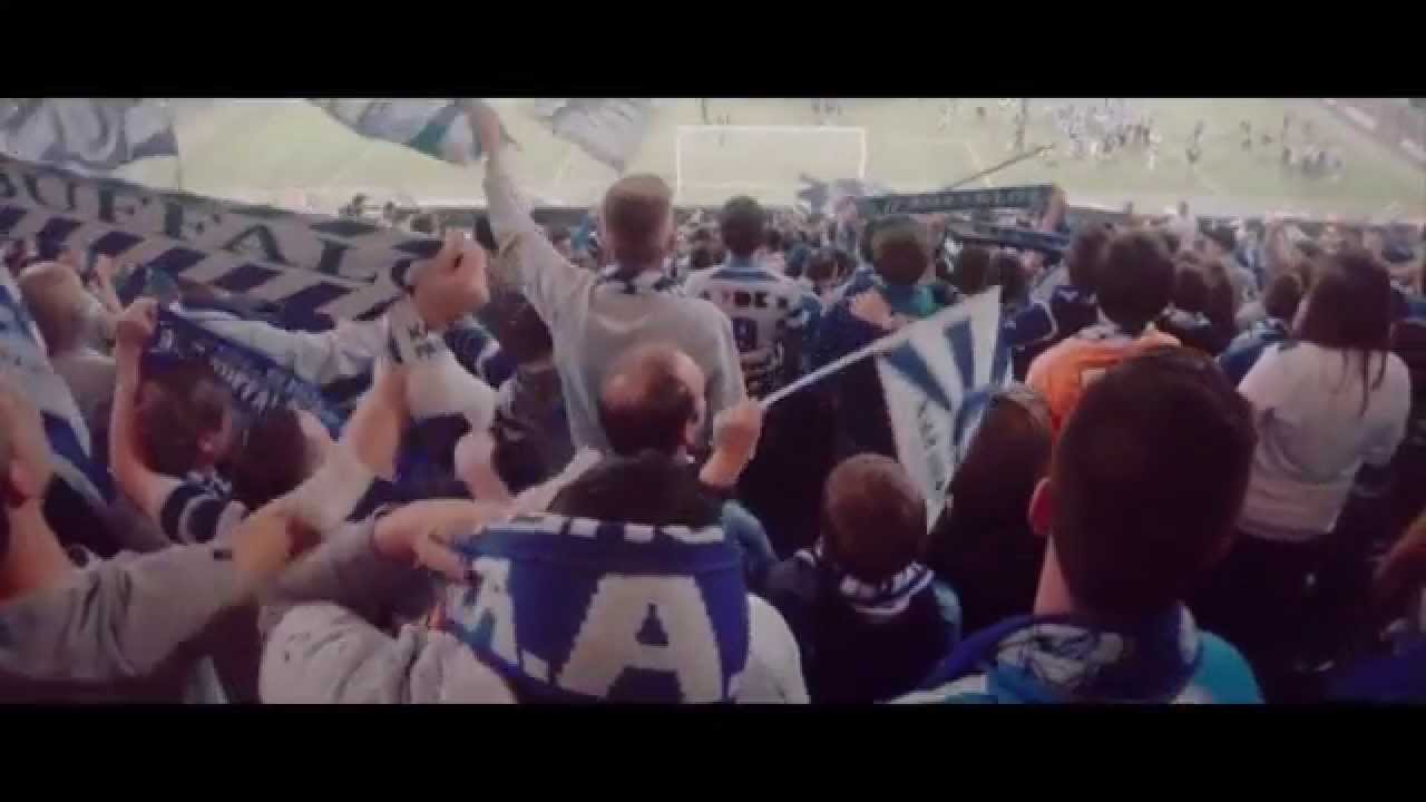 KAA Gent Kampioen 2014-2015 : Unieke Gopro beelden spionkop Ghelamco Arena