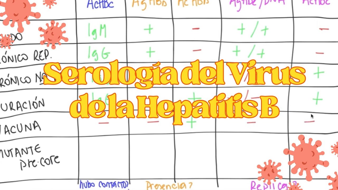 ¿CÓMO INTERPRETAR la SEROLOGÍA del VIRUS de la HEPATITIS B?